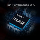 H96 MAX TV Android 11.0 8GB RAM 64GB ROM RK3566 Support 8K 24fps 2.4G/5G WiFi 1000M Media Player Set Top Box