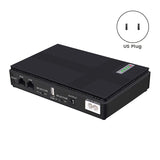 1 Set 9V 12V Uninterruptible Power Supply Mini UPS USB POE 10400Mah Battery Backup For Wifi Router CCTV (US Plug)