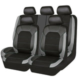 Cover Universal PU Leather Car Cushion Front And Rear Full Protection Seat Pad For 5-Seater Cars Truc