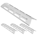 4Pcs Plate , Master Forge, Perfect Flame, Stainless Steel Heat Diffuser Gas Grill Spare Part for