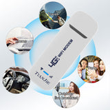 TIANJIE unlocked mini 4G Dongle USB LTE Ufi mobile data wireless router Network wifi hotspot modem with Sim Card slot