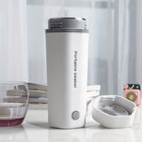 1pc, 350ml Portable Electric Kettle, 5 Mins Fast Boiling Tea Pot Coffee Pot Heating Cup, 3-in-1 Kettle