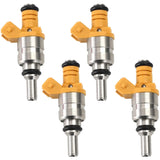 4Pcs Nozzle Flow Matched Fuel Injector 0K30E13250 For KIA Rio 1.6L 1.5L 2001-2005 0K30E-13250 Car Supplies