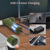 Mini Jet 110000RPM Brushless Motor Handheld Duct Fan High-Performance Turbo Electric Blower 200W High Power Air Duster