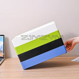 Creative Desktop Storage Box Simple Square A4 Desk Organizer Tray For Letter Paper Stationery Office Magazine Rack