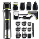 HQ5951 Grooming Kit Clipper Professional Beard Shaver for Men All in One Nose Ear Hair Trimmer Set with Travel Carry Bag