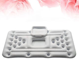 Beer Pong Mat 28 Cup Hole Row Iatable Swimming Pool Mattress Water Table Entertainment ating Pad