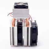 DIY Thermoelectric Cooler Semiconductor 120W High Power Device Peltier Refrigeration Air Coog System