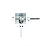 Miniature 1:2 Turbo Worm Gear Drive Right Reversing Box Gearbox 90 Degree Angle Reducer 6MM Shaft