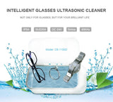 Intelligent Control Ultrasonic Cleaner, Jewelry Glasses Circuit Board, Makeup Brush Cleaning hine, 42kHz, 450ml, 30W