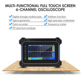 Hantek TO1154D Oscilloscope Multimeter 4-Channel 150MHz Bandwidth 1GSa/S Sampg Rate 25MHz Signal Source 7inch TFT LCD Dispaly