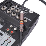 30Cm RCA Female To 3Pin XLR Male Shielded Converter Audio Adapter Patch Cable