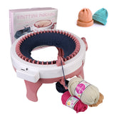 Sweater Hat Scarf Gloves Socks Handmade For Adults Kids Gift 48 Needles Round Smart Weaving Wool Knitting Machine