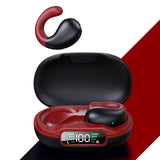 Q92 TWS Wireless Earphones Clip on Ear Bluetooth Headset with Mic Touch Ear-Clip Earring Earbuds Hifi Bass Sport Music Headphone