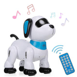 Le Neng K21 Electronic Robot Dog Stunt Dog Remote Control Robot Dog Toy Voice Control Programmable Music Dancing Toy For Kids Birthday Christmas Gift