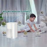 1pc Portable Air Purifier - USB Car/Home Purifier with Negative Ion Purification