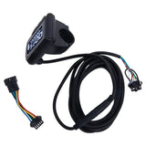 1pc E-Bike EN06 Control Panel 24-48V For Electric Bicycle Scooter 5pin/6pin LCD Display With Adapter Cable Bicicleta
