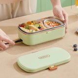 220V 900ml Electric Lunch Mini Portable 304 Stainless Steel Heating Sealed Food Bento Box For Student Office Workers