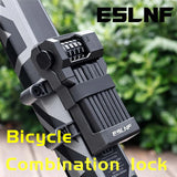 ESLNF Bicycle Folding Battery Car Alloy Shear And Compression Anti-theft Outdoor Mountain Bike Combination Lock