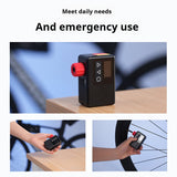 OFFFBONDAGE 120 PSI Portable Pocket Bike Electric Air Pump MINI Fast Rechargeable Compressor Tire Iator For Bicycle Digital