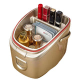 10L Portable Car Refrigerator AC 100V-240V Table Top Makeup Mini Fridge Home Beauty Mini Cooler Cosmetics Mini Fridge