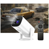 with 4K Decoding 1080P WiFi6 BT5.4 Android 11 Technique 180° Rotatable Movie Projector for Home Theater Media