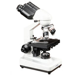 SM201 white binocular composite microscope 40-2500 times laboratory biological detection
