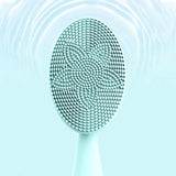 Handheld Electric Cleansing Waterproof Silicone Tool Mini Facial Cleaning Brush Pore Cleaner Portable