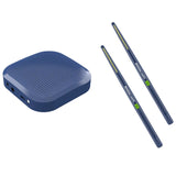 Electric Professional Electronic Virtual Air Drum with Drumsticks and Pedals - for Beginners, Children, Adults