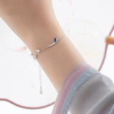 Women's Sterling Silver Bracelet With Simple Personality