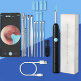 Cleaner with Camera HD Stic Otoscope Endoscope Wax Removal Tool Earpick Ear Cleaning Set