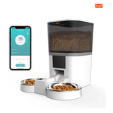 4L Tuya Feeding Timing Automatic Dispenser Smart Control Pet Feeder Suitable for Dog and Cat Bowl