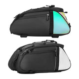 Rear Rack Saddle Touring Shopping Storage Pouch Refletive Shoulder 8L Pannier Trunk Bicycle Bag Men Women