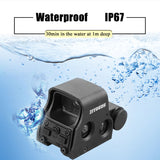 Tactical Military Holographic Riflescope High-precision Red Dot Sight Optics Reflex 20mm Rail Night Vision Scope for Airsoft Gun