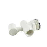42mm Cover 20mm Air Massage Chromed Cap PVC Bathtub Bubble Hot Tub Water Jet Nozzle