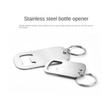 30 Pcs Stainless Steel Keychain Portable Beer Bottle Opener for Kitchen and Party S
