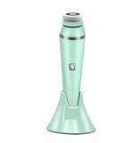 Multifunctional Electric Facial Slimming Massage Skin Rejuvenating Silicone Scrubber Face Cleaning Brush Beauty Instrument