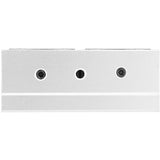 4PCS SBR20LUU 20Mm Aluminum Alloy Motion Ball Pillow Open Linear Bearing Block Slide Bushing