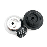 5 Speed T Type Gear Shift Knob For Fiat 500 2012-2018 Shifter Stick Lever Pen Handle Replacement Parts Manual Adapter