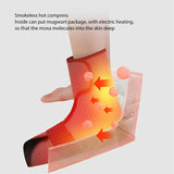 Heated Foot Ankle Brace Wraps Rapid Heating Elastic Far Infrared Heated Ankle Support Wrap US Plug 100‑240V b