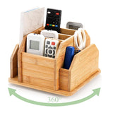 Rotating Remote Control Holder For Table 360° Spinning Desktop Storage Caddys For Pen, Pencil
