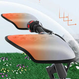 1 Pair Motorcycle Handlebars Sunshades for Summer Sun Protection Quick Drying Breathable Mesh Gloves Grip Handshake Accessories