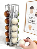 Pod Rotatable Vertuo e Coffee Capsule Pods Holder Display Stand Metal 20 Cups Storage Organizer Shees Rack