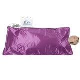 Far Infrared Detox Sauna Heating Blanket Body Shape Slimming Fitness Anti Aging Machine Purple