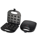 Electric Walnut Cake Maker, Automatic Mini Nut Waffle Bread hine, Sand Iron Toaster, Breakfast Pan Oven, EU Plug, 750W
