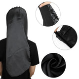 Satin Bonnet Long Hat Soft Elastic Band Nightcap Silky Cap Curly Hair Braids Dreadlocks Care Wrap For Women Men Unisex