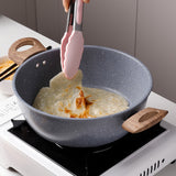 1pc, Stew Pot, Household Double-eared Stew Pot, Electromagnetic Stove, Cooking Pot, Food Supplement Pot, Gift, Non-stick Pot