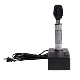 Ophthalmic Desktop Rechargeable Direct Ophthalmoscope and Retinoscope Combination Set with Aluminium Carry Case Halogen Bulb