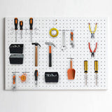 251PCS Pegboard Accessories Organizer Kit Tools 1/8 And 1/4 Inch For Hanging Storage