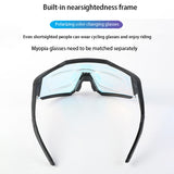 OFFBONDAGE Cycg Polarized MTB Road Bike Glasses UV400 Protection Sunglasses Ultra-light Sport Safe Eyewear Equipment
